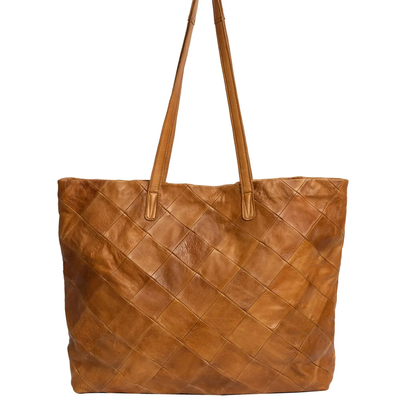 RE:DESIGNED Gry - Scrap Leather Garnväska