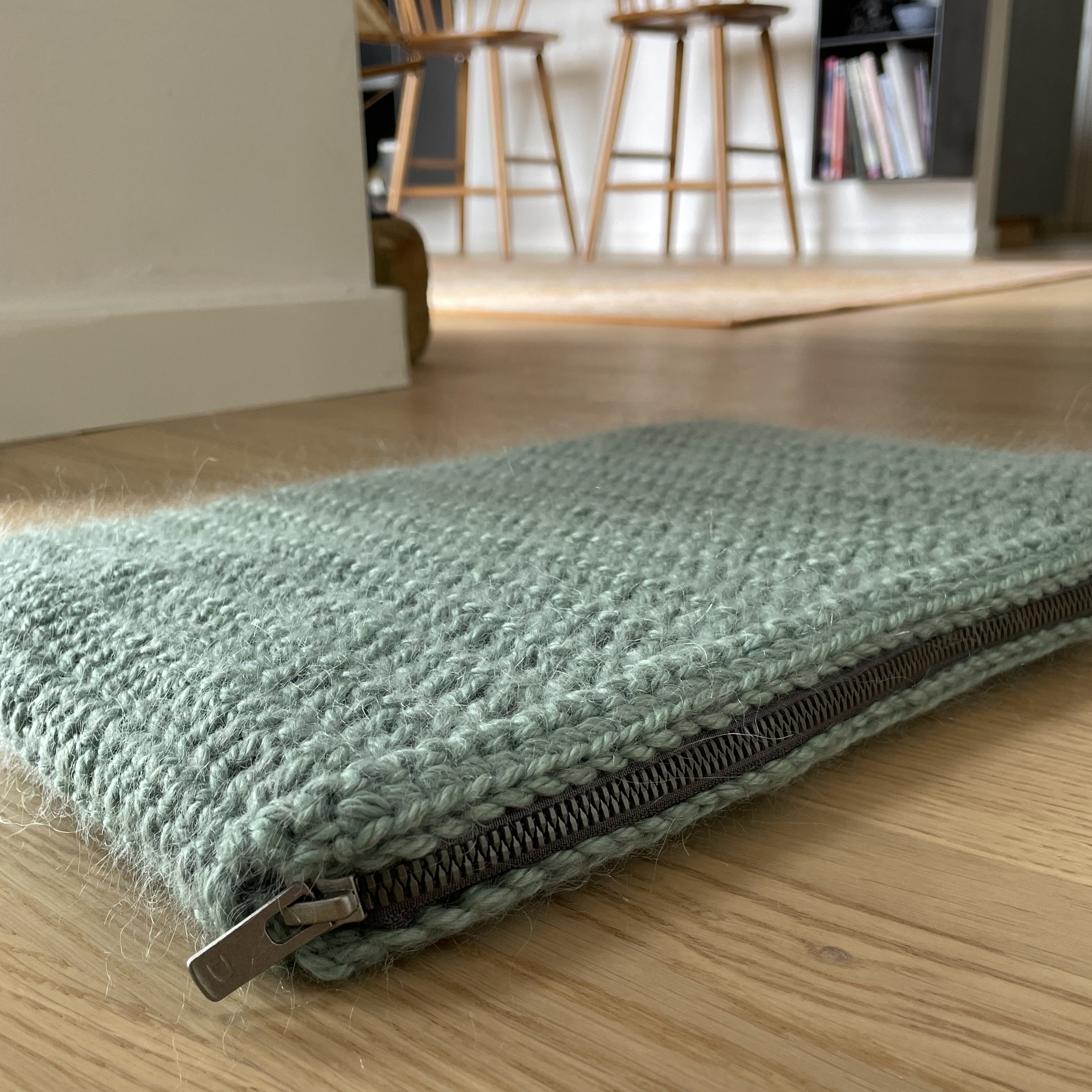 Dilling blixtlås (40 cm) - Stålgrå