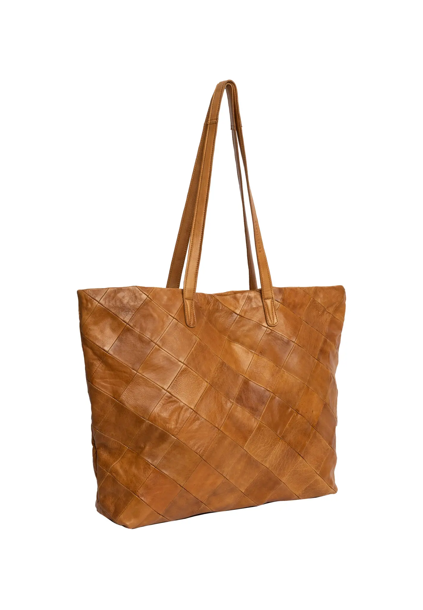 RE:DESIGNED Gry - Scrap Leather Garnväska
