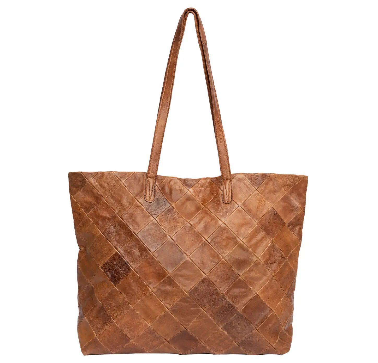 RE:DESIGNED Gry - Scrap Leather Garnväska