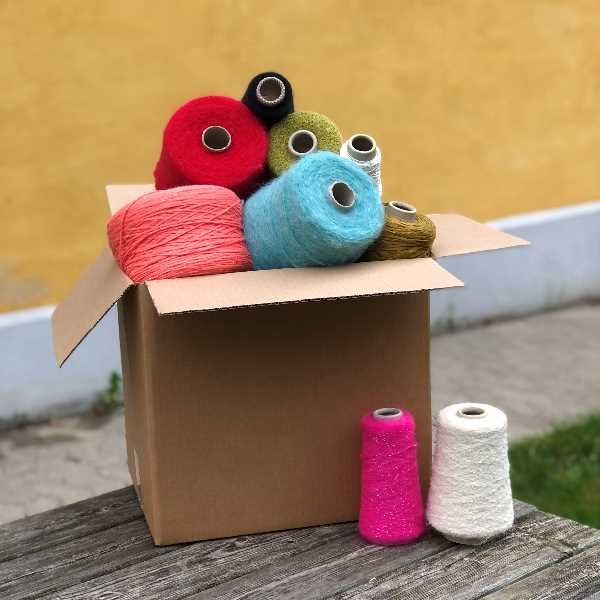 #StoppaGarnsvinn Garnpaket (ca. 3kg)