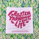 Forgotten yarn label Garnspecialisten