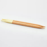 Basix Beech Ändstickor - korta (10 cm) - Bild 3