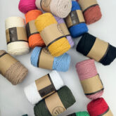 Cotton Cord 3 mm - Snowy Yarn (250 g) - Bild 5