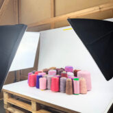 #stoppagarnsvinn Garnpaket (3 kg koner) - Rosa - Bild 6