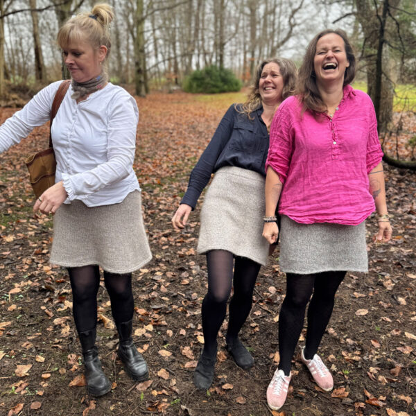 Garnpaket till Skirt No. 1 - Grå Tweed