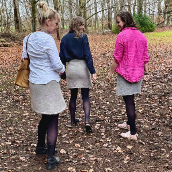 Garnpaket till Skirt No. 1 - Grå Tweed - Bild 7