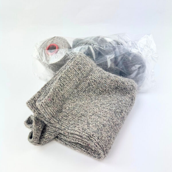 Garnpaket till Skirt No. 1 - Grå Tweed - Bild 3