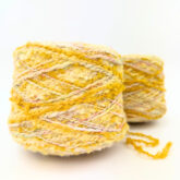 Bouclé Effektgarn (550 g) - Vårgul