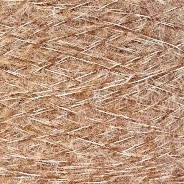 Funky Pälsgarn - Ljusbrun (1 kg)