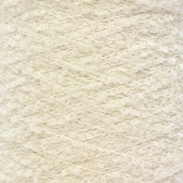 Ilona Bouclégarn (1,1 kg) - Vit - Bild 2