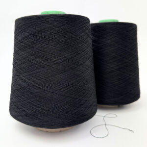 Kyoto Silke Bomull (500 g) - Svart