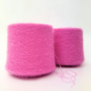 Blanche Borstad Mohair (800 g) - Sockervadd