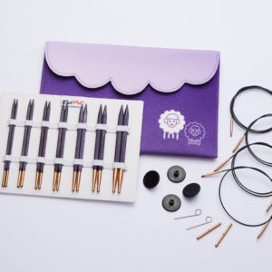 J'adore Cubics Deluxe - Utbytbara Rundstickor Set (13 cm)